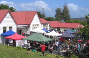 Raglan Creative Market with Old School in background