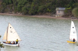 Yachts in Lorenzen Bay