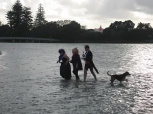 Champagne swim  - 2010