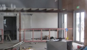 Work progressing well in new Raglan Seafoods premises