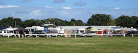 Raglan Kopua Holiday Park is full