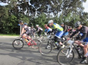 Start of the 2012 Karioi Classic