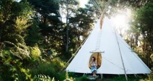 Solscape teepee - image supplied