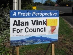 Problems with 'A Fresh Perspective' - all letters too small and signs on road verges