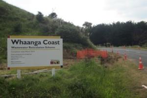 Whaanga Coast Wastewater project underway