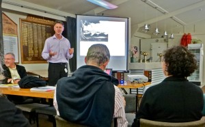 Tony Whittaker addresses the Annual Plan meeting - Image John Lawson