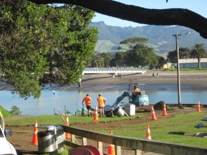 Strada starting work on the jetty reserve 'maintenance' last week