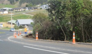 Walkers dodging cars will soon be over on this dangerous hilly bend 