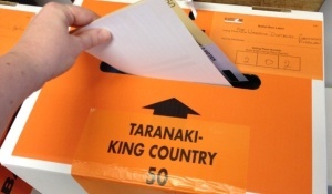 Another vote goes in a Taranaki - King Country box