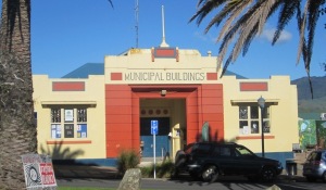 Raglan Community Board meet in the Town Hall Supper Room