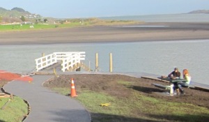 Raglan meeting point is at the jetty at the  end of Bow St