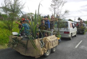 Top Community Prize went to the Gillett Whanau Floats