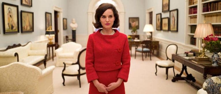 Academy Award-winner Natalie Portman as Jacqueline Kennedy 