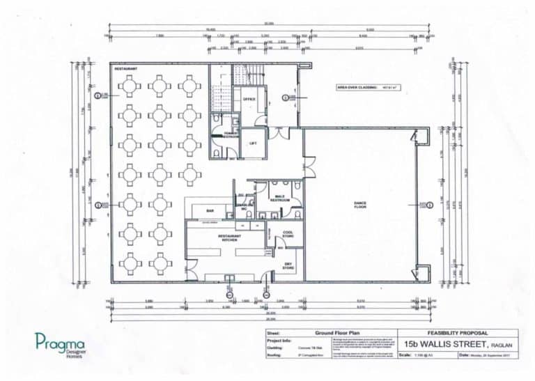 Raglan Club - Ground Floor Plan