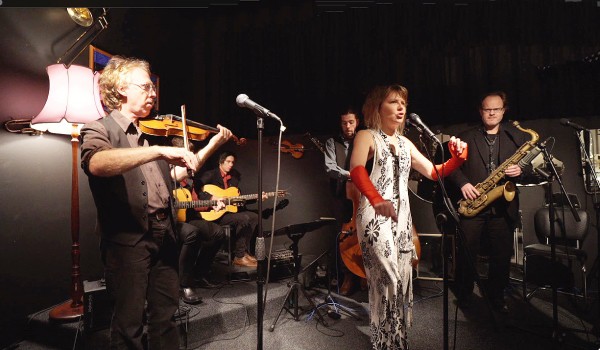 La Luna & the Gadjos in concert at The Lounge, Howick. Image supplied