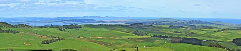 Magic Mountain has views of Pirongia, Karioi, Aotea, Kawhia and Whaingaroa - Image John Lawson