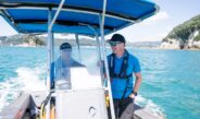 Boating safety team out in Raglan this summer