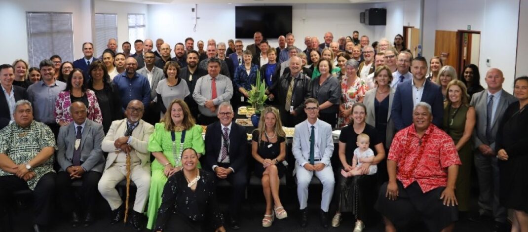 Craig Hobbs poowhiri group photo